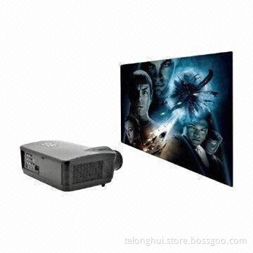 LED HD Projector, 2,000:1, 3,000 ANSI Lumen, 1,280 x 768 Pixels Resolution, DVB-T